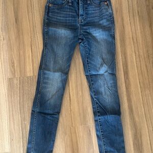 Madewell Dark Blue Skinny Jeans